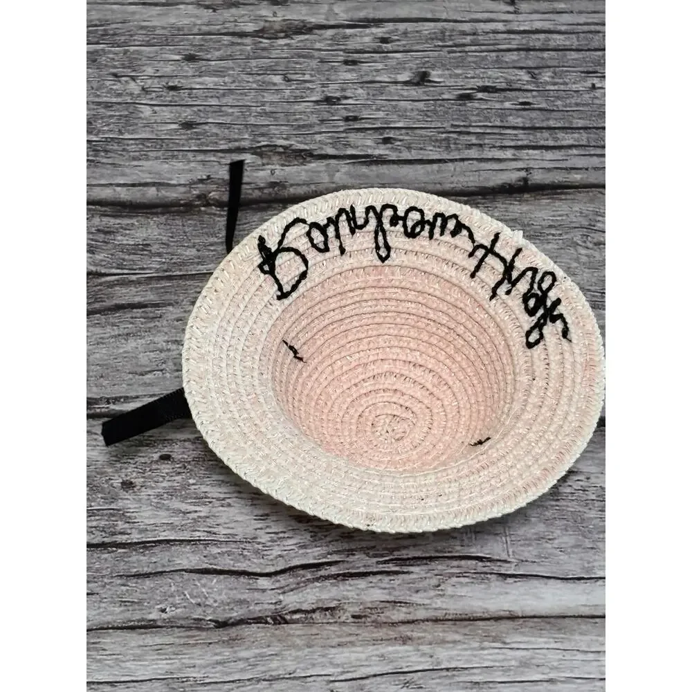 Rainbow High Pacific Coast Bella Parker Doll Beach Outfit Pink Straw Floppy Hat